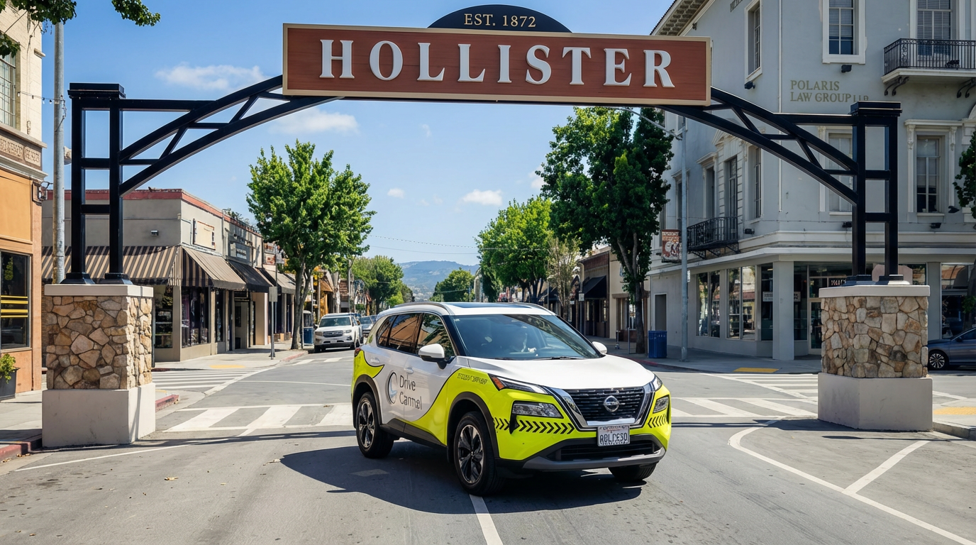 Drive Carmel training vehicle